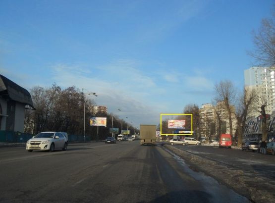 Фото рекламної площини за адресою м.Бровари, вул.Київська, зупинка, заїзд на ринок СБС