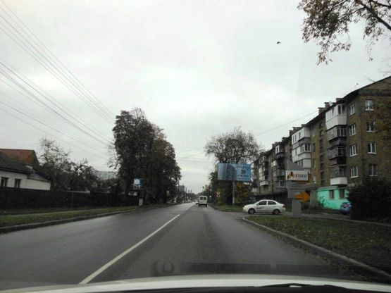 Фото рекламной плоскости по адресу м.Бровары, вул.Я. Мудрого, 36, перетин з вул.Гоголя