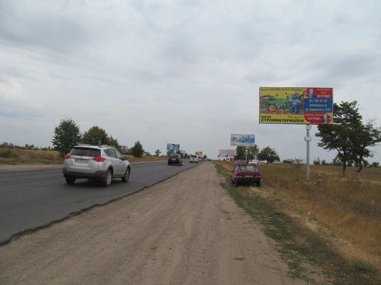 Фото рекламної площини за адресою Овидиопольское шоссе