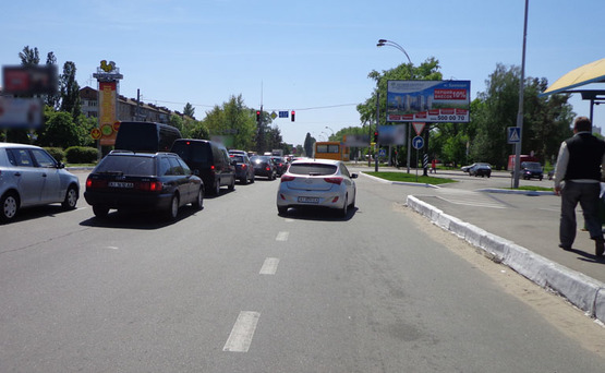 Фото рекламной плоскости по адресу Бровары Киевская / Чорновола(А) - на Киев/СІЛЬПО