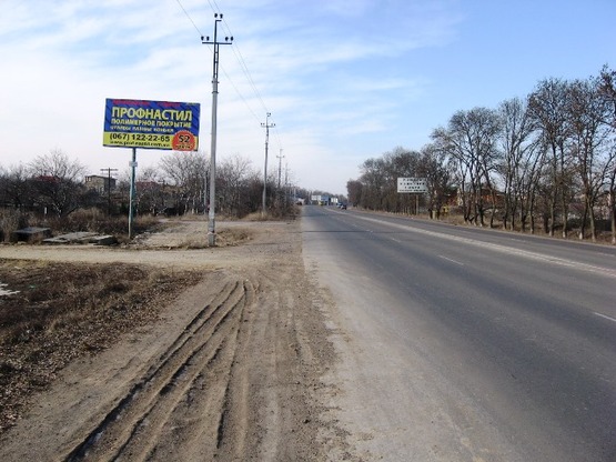 Фото рекламной плоскости по адресу Одесса-Южный