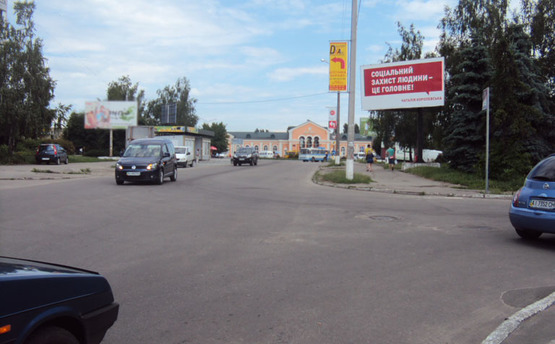Фото рекламной плоскости по адресу Б.Церковь О.Гончара/Першотравневая (А)