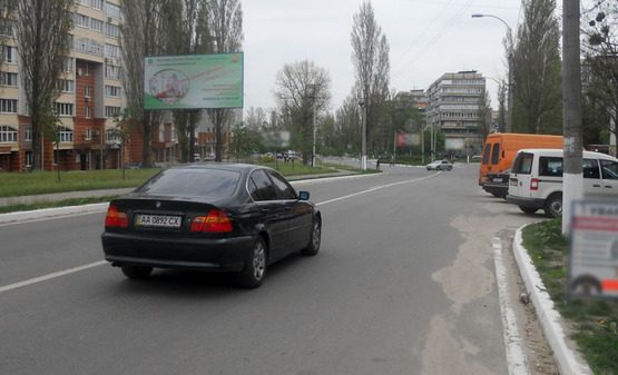 Фото рекламної площини за адресою Вышгород ул.Шолуденко,6 (В)/центр.рынок, стадион (напр.на Набережную)