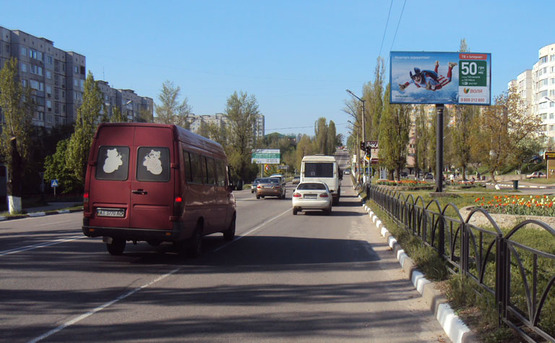 Фото рекламной плоскости по адресу Обухов ул.Киевская 117/будинок культури (А)