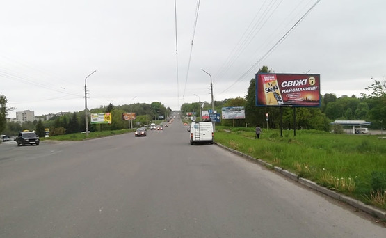 Фото рекламной плоскости по адресу ул.Микулинецкая (возле "Ватры") (А)