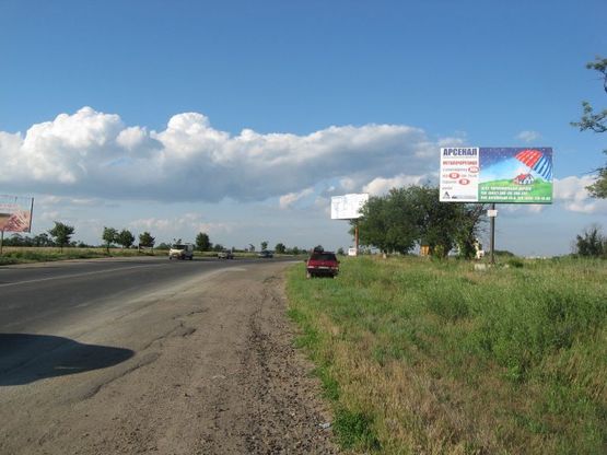 Фото рекламной плоскости по адресу Овидиопольское шоссе