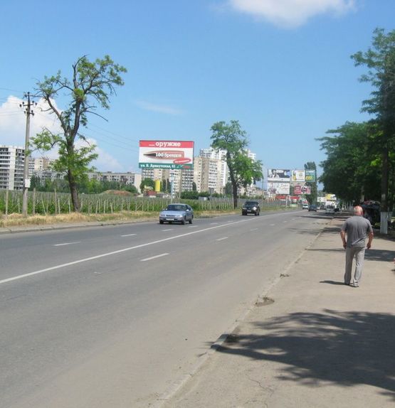 Фото рекламной плоскости по адресу Одесса- Ильичевск
