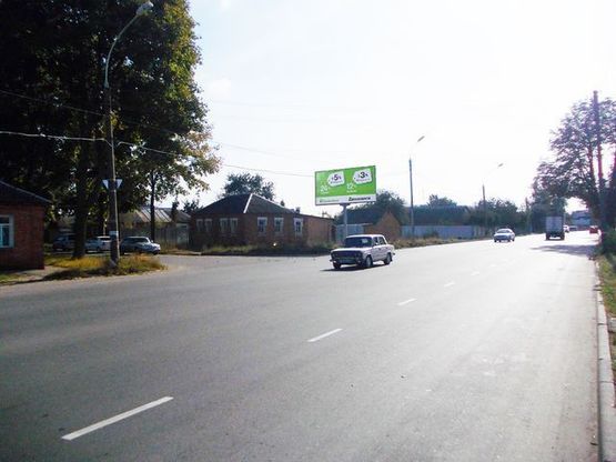 Фото рекламної площини за адресою Бандери С. ул., -  Павлова ул. (400 м. до АЗС "WOG")