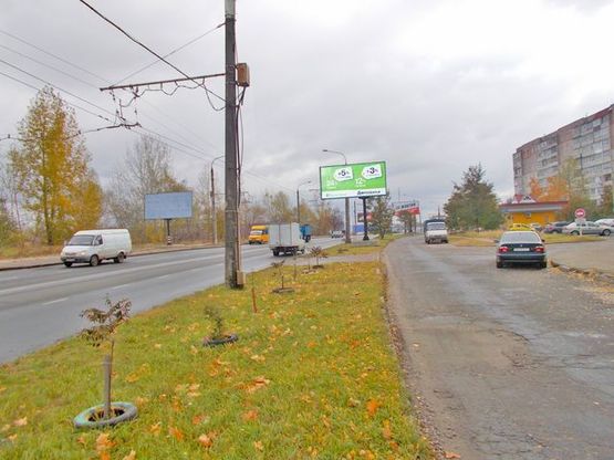 Фото рекламной плоскости по адресу Героев Крут ул., 6 (300 м. до "Эпицентра")