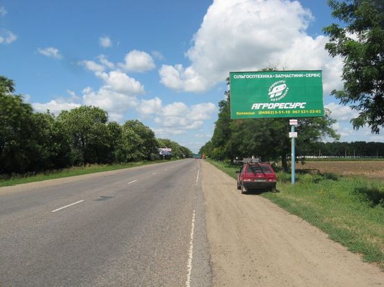 Фото рекламної площини за адресою Одесса-Кучурганы