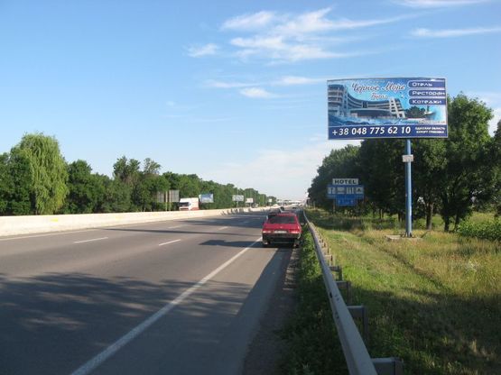 Фото рекламной плоскости по адресу Киевская трасса