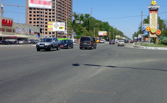 Фото рекламной плоскости по адресу Бровары Киевская / Чорновола(В) - из Киева/СІЛЬПО