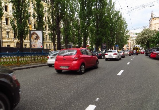 Фото рекламной плоскости по адресу Шевченко б-р