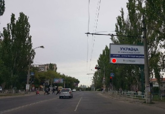 Фото рекламной плоскости по адресу 200-летия Херсона пр., Автовокзал