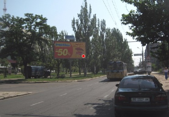 Фото рекламной плоскости по адресу Центральный пр.,19 - Шоссейная ул.