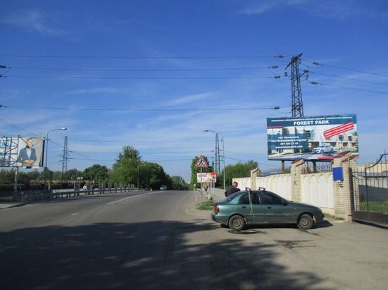 Фото рекламной плоскости по адресу вул Левандівська