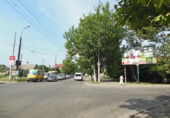 Фото рекламної площини за адресою Кулика И. ул. - Черноморская ул.