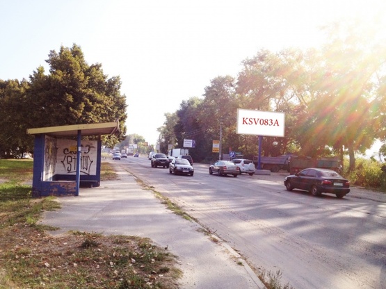 Фото рекламной плоскости по адресу Вишневое, ул.В.Черновола, (автомобильная дорога О101304 Киевское Полукольцо-Крюковщина-Боярка, между автозаправкой КЛО и магазином "Рыбный мир"
