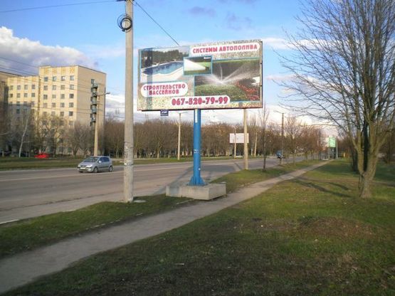 Фото рекламной плоскости по адресу Университетский пр. , АЗС
