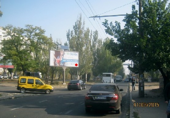 Фото рекламной плоскости по адресу Центральный пр.,19 - Шоссейная ул.