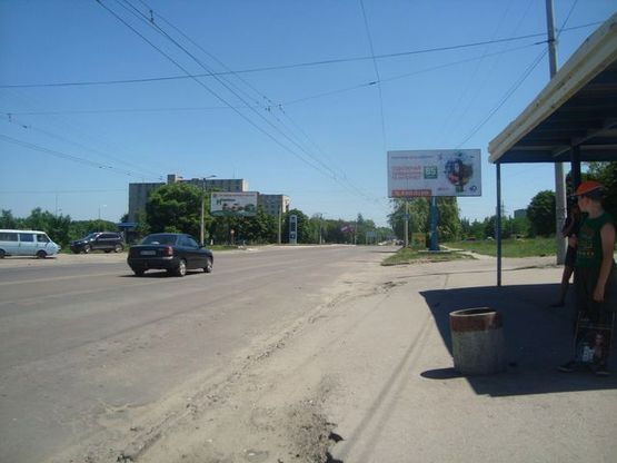 Фото рекламной плоскости по адресу Университетский пр. - ул.Инженеров