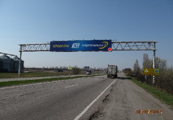 Фото рекламної площини за адресою Трасса M-05, Киев-Одесса, 82,600