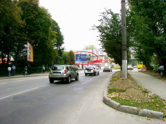 Фото рекламной плоскости по адресу Пасічна -  Таджицька
