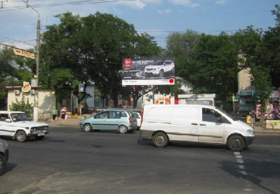 Фото рекламной плоскости по адресу Героев Сталинграда пр. - Школьная ул.