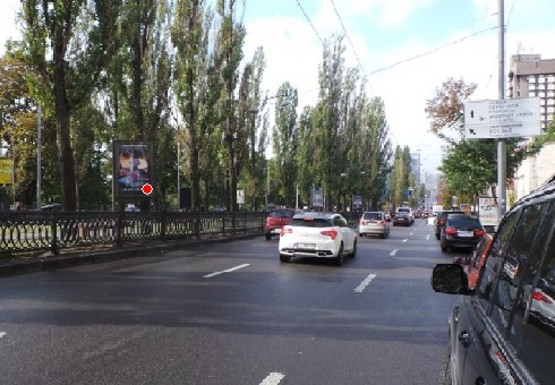 Фото рекламної площини за адресою Шевченко б-р