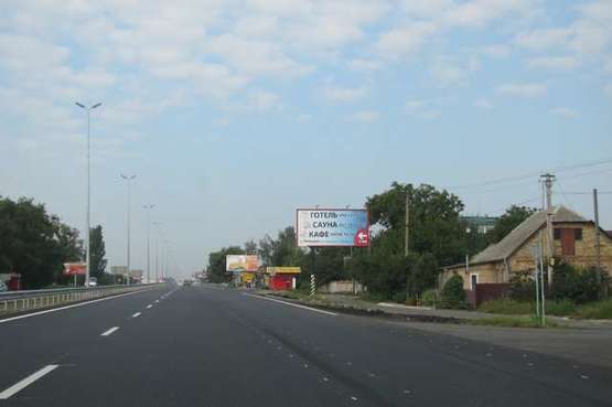 Фото рекламной плоскости по адресу Київ - Житомир, 13км+000м від Києва (в напр. Житомира (поворот на пгт Дмитровку))