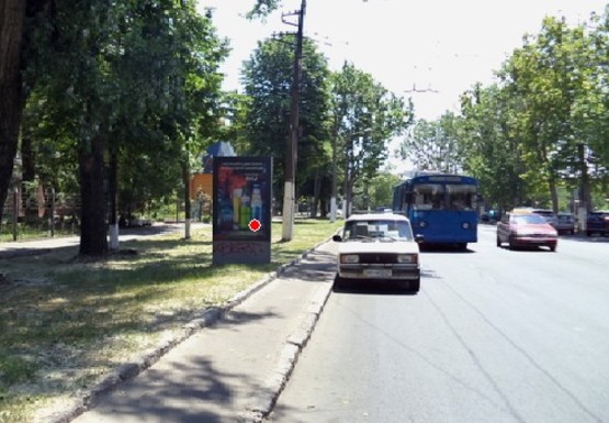 Фото рекламної площини за адресою Шевченко пр., 14, БЦ "Шевченковский"