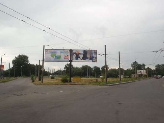 Фото рекламной плоскости по адресу Івасюка вул. (до мосту, права)