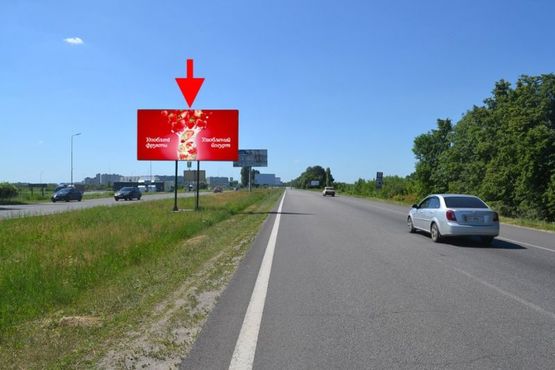 Фото рекламной плоскости по адресу Московский пр-т - Ростовская трасса возле АЗС ОККО 3(въезд в город)