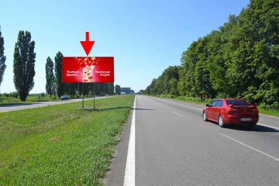 Фото рекламної площини за адресою Московский пр-т - Ростовская трасса-519км-въезд в город