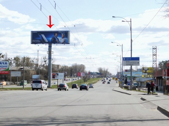 Фото рекламной плоскости по адресу Кольцевая дорога 27, от пр-та Победы, ст.м.Академгородок