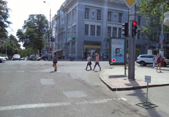 Фото рекламної площини за адресою Греческая ул., 21 -  Ришельевская ул.