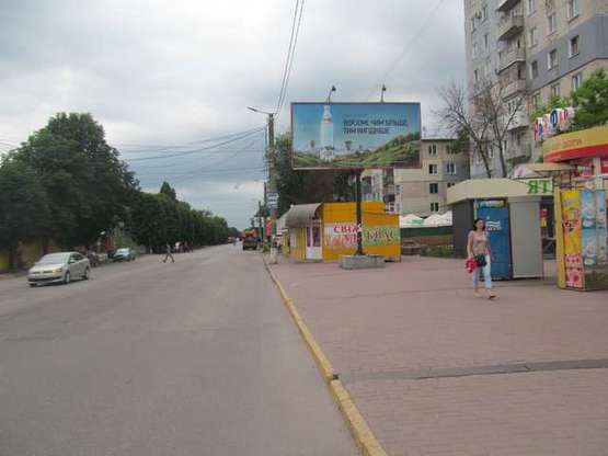 Фото рекламной плоскости по адресу Яновського вул. - Героїв України вул. (Героїв Сталінграда вул.)