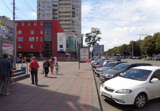 Фото рекламної площини за адресою Пирогова ул., 31 [№23]