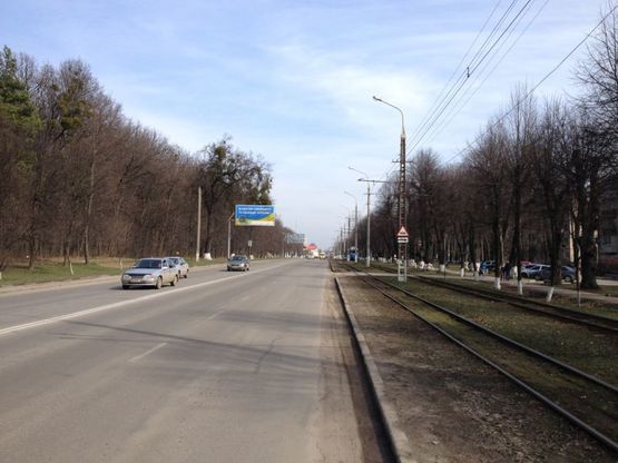 Фото рекламной плоскости по адресу вул. Хмельницьке шосе, 81