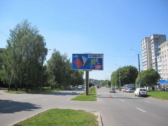 Фото рекламной плоскости по адресу пр-т Юності, 75