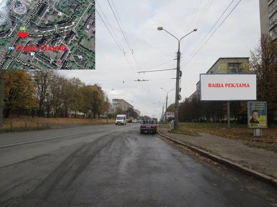 Фото рекламної площини за адресою вул. 15 Квітня - зупинка "Старе сільпо" (зправа)
