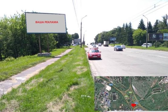 Фото рекламної площини за адресою вул. Микулинецька - Кленовий міст