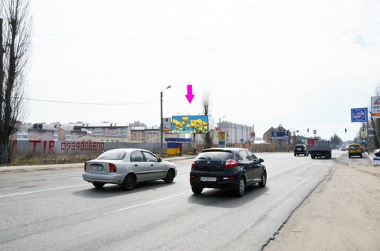 Фото рекламной плоскости по адресу ул. Киевская