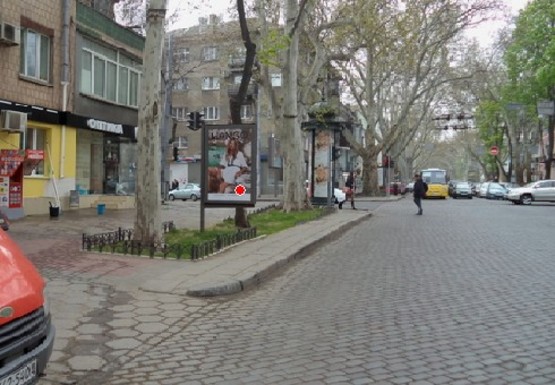 Фото рекламної площини за адресою Пушкинская ул., 39