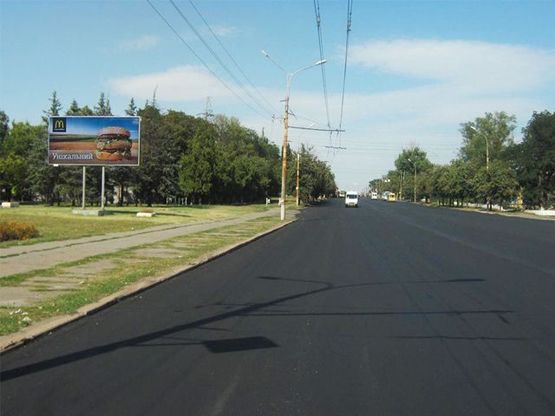 Фото рекламної площини за адресою Сичеславская ул.- Электрическая ул., 2 (ост."КРЭС"), к Ракитина ул.