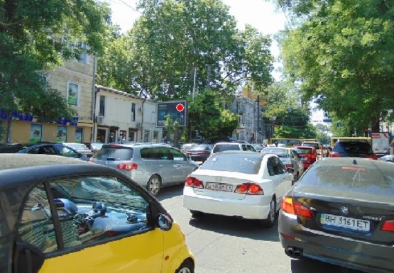 Фото рекламної площини за адресою Б. Арнаутская ул., 47 - Пушкинская ул.