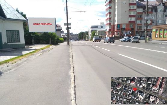 Фото рекламної площини за адресою вул.С.Бандери- навпроти супермаркету КИЇВ