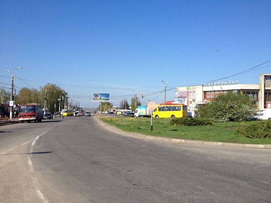 Фото рекламной плоскости по адресу вул. Барське шосе