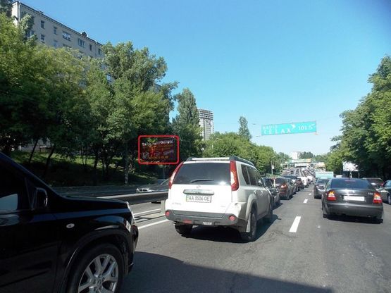 Фото рекламної площини за адресою Елены Телиги ул.57, направление к Московскому просп.