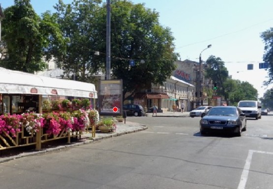 Фото рекламної площини за адресою Греческая ул., 34